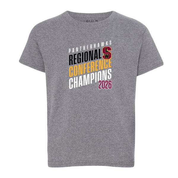 Pantherhawks Regional Conference Champions 2026 - DryBlend® Youth T-Shirt Thumbnail