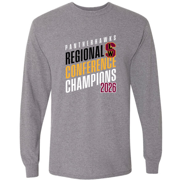Pantherhawks Regional Conference Champions 2026 - DryBlend® 50/50 Long Sleeve T-Shirt Thumbnail